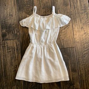 Abercrombie kids white dress